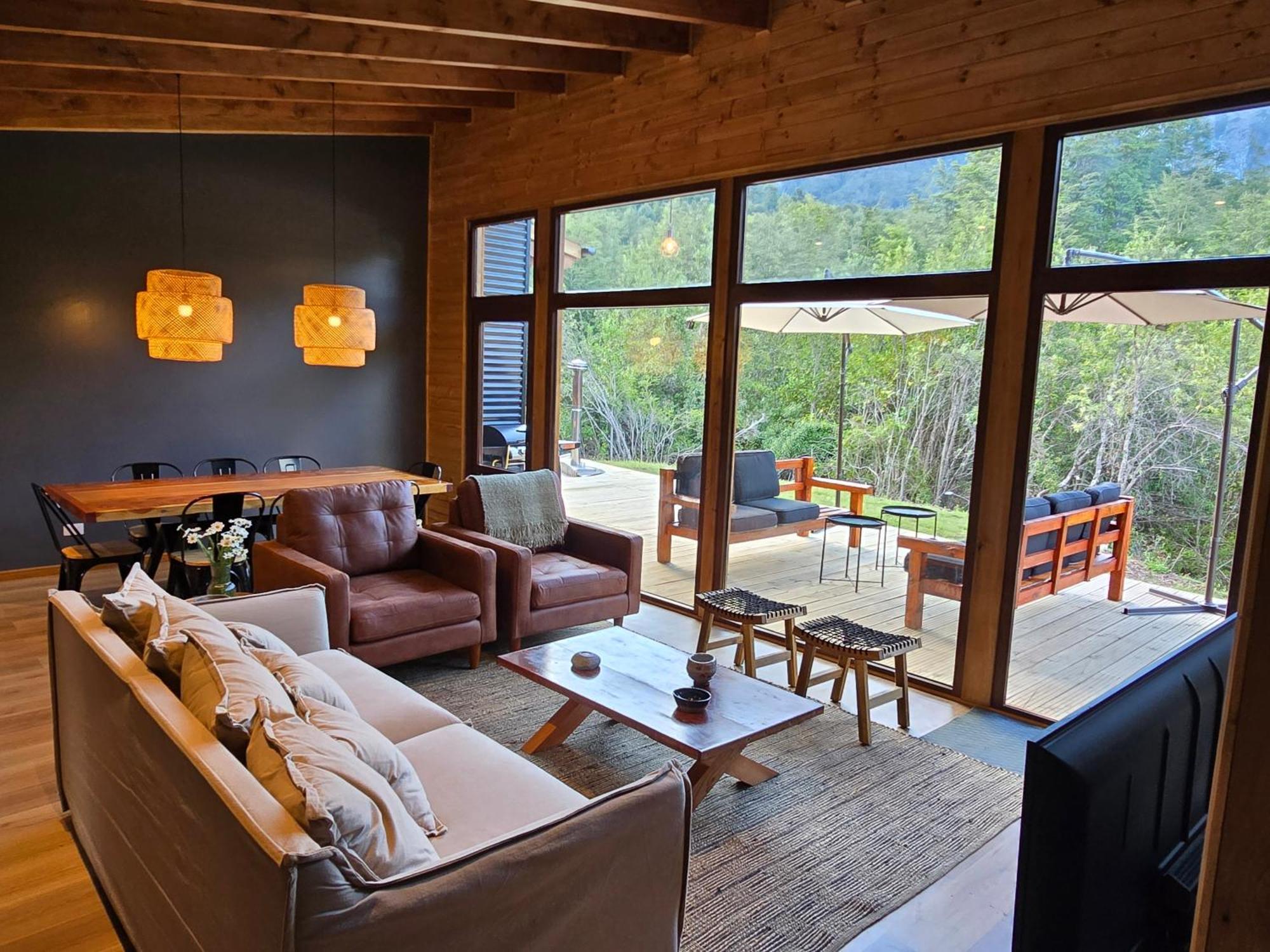 Peuma Lodge Patagonia Futaleufú エクステリア 写真